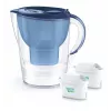 Wasserfilter-Kanne BRITA Marella XL mit 2 MAXTRA PRO blauen Ersatzkartuschen
