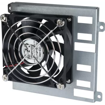Lüftungsset Inter-Tech FB-480 Schwarz Stahl 155g