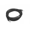 Netzwerkkabel LANBERG PCU5-10CC-0300-BK U/UTP Cat5e, 3 m, Schwarz