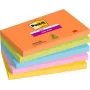 3M 655-5SS-BOOS Haftnotizen Rechteck Blau - Grün - Orange - Pink - Gelb 90 Blatt (655-5SS-BOOS)