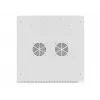 Lanberg Wandmontage-Installationsschrank 19'' 12U 600x600mm grau (Glastür)