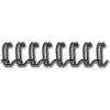 Fellowes - Bindedraht - 10 mm - 297 mm - 34 Ringe - A4 (210 x 297 mm) - 80 Blatt - Schwarz - 100 Stück. (53265)