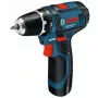 Bosch GSR 10,8-2-LI Professional Keyless Schwarz, Blau, Rot