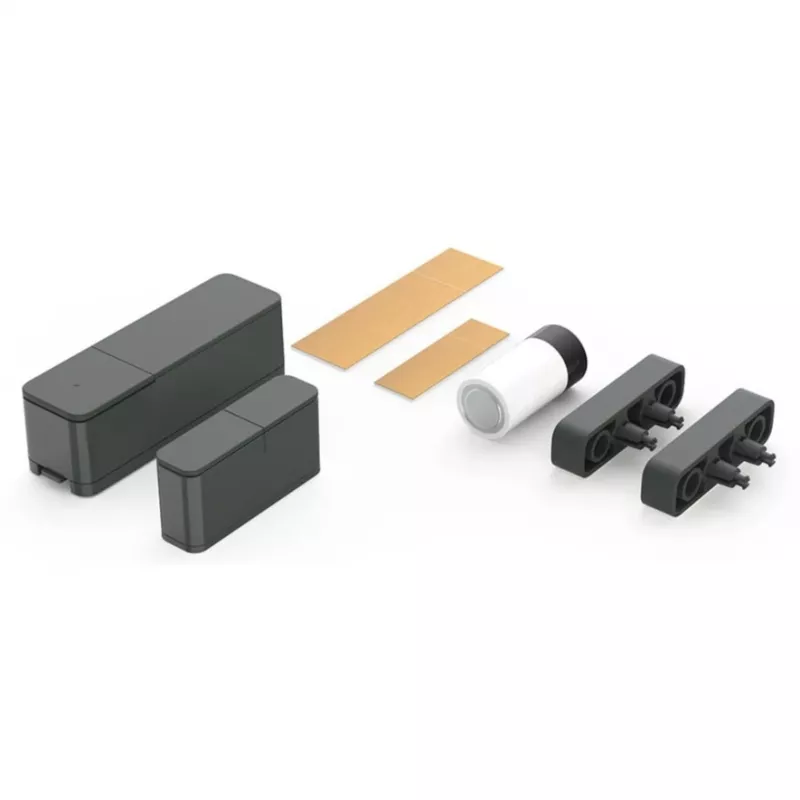 Tür-/Fensterkontakt II Plus kabelloser Tür-/Fenstersensor von Bosch Smart Home, ZigBee, CR123A-Batterie, anthrazit