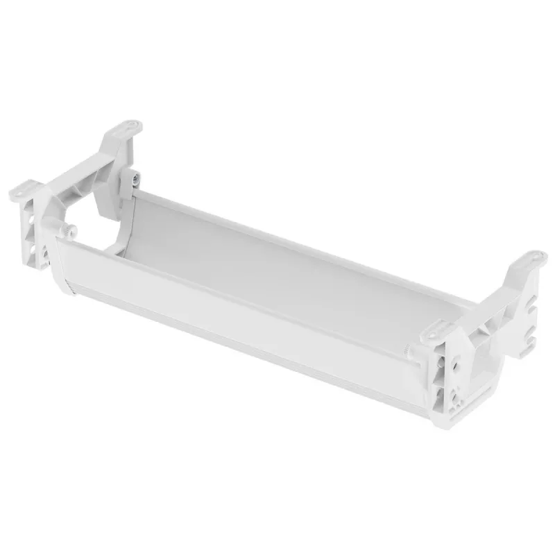Maclean Kabel-/Steckdosenleisten-Organizer unter dem Schreibtisch, max. Belastung 5 kg, weiß, MC-106 W