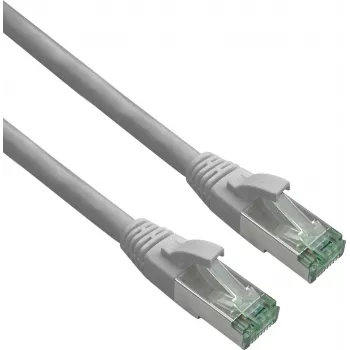 Netzwerkkabel Helos Helos Patch-Kabel RJ-45 (M) auf RJ-45 (M) Cat 6 1m Schwarz