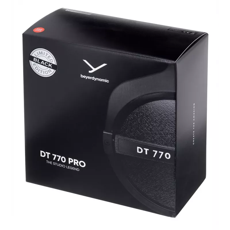 Kopfhörer Beyerdynamic DT 770 PRO 250 OHM Schwarz Limited Edition