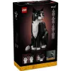 LEGO set Ideas 21349 Tuxedo Cat Bauset — sammelbares Ziegelmodell, Ausstellungsstück