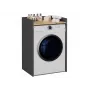 Top e Shop POLA Waschraum-Schrank für Waschmaschine – Anthrazit / Artisan Eiche