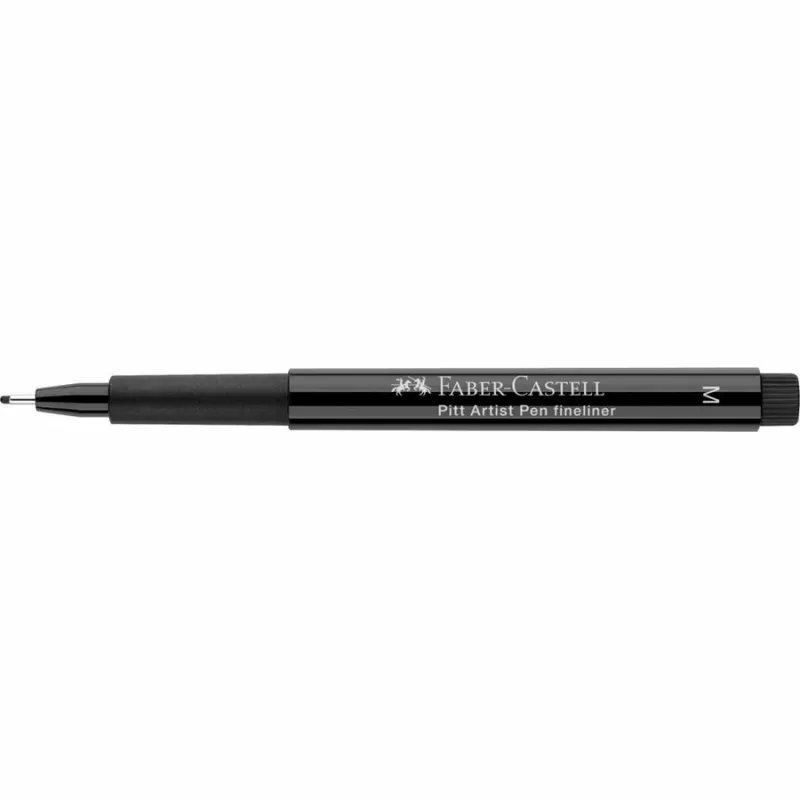 Fineliner Faber-Castell 167399 Schwarz Medium