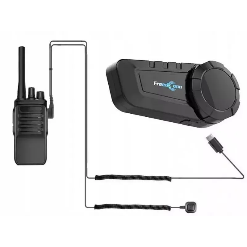 FREEDCONN KY-PRO SINGLE Motorrad-Intercom, schwarz