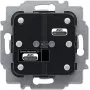 Busch-Jaeger 2CKA006220A0018 - Auslöser für Rollladen/Jalousie - 2 Kanäle - IP20 - Schwarz - Grau - 6230-2x-xxx - 6231-2x-xxx - 6232-2x-xxx - 6233-2x-xxx - 6234-2x-xxx - RoHS CE (