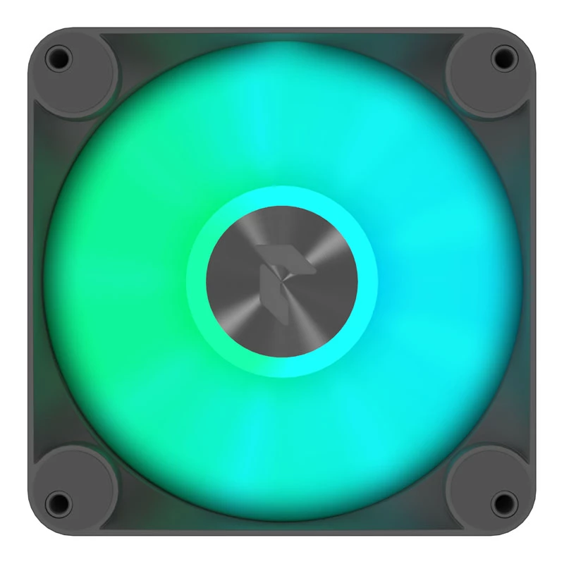 APNX FP1-120 BK 120 mm ARGB PWM Gehäuselüfter - Schwarz