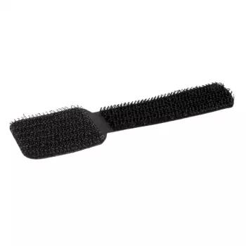 LABEL THE CABLE PRO Wand-Klettkabelhalter, Set mit 50 Stück - schwarz