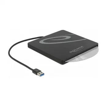 ODD-Gehäuse DeLOCK 42604 13,3 cm (5,25 Zoll) SATA III Schwarz