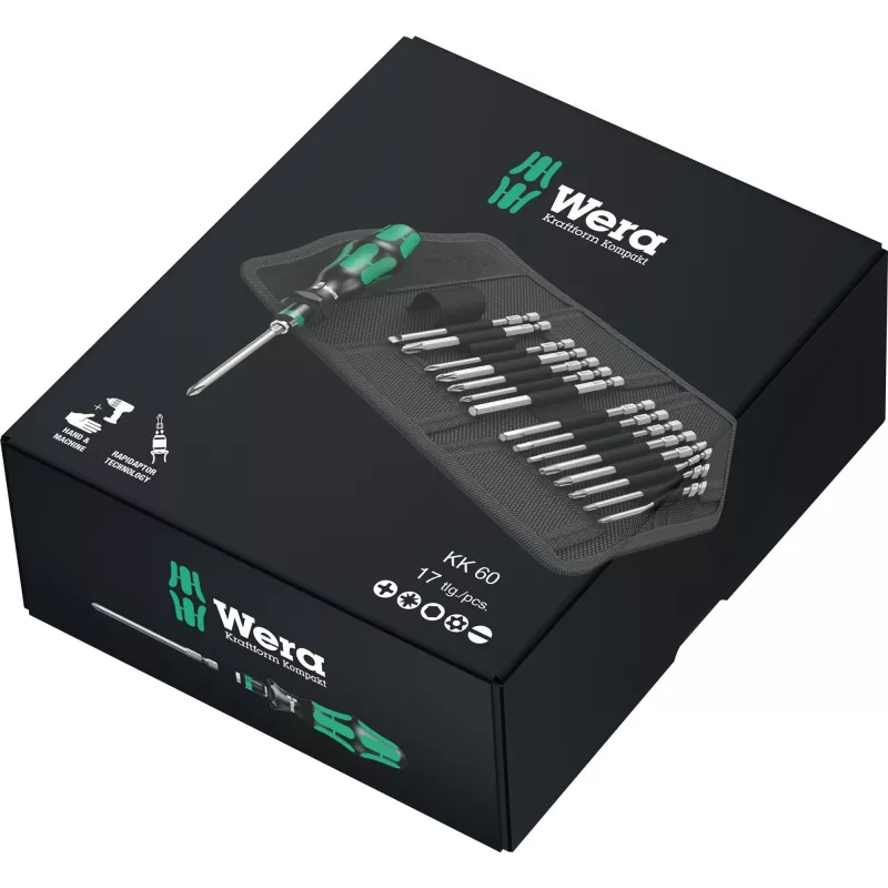 Kombinationsschraubendreher Wera Kraftform Kompakt 60 Set