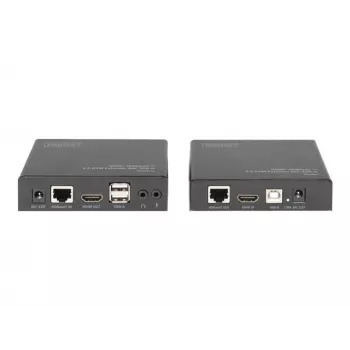 Digitus 4K HDMI HDBaseT™ 2.0 KVM Extender Set, 100 m