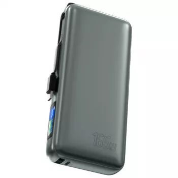 Powerbank 4smarts 541603 — Li‑Ion 20000 mAh, USB‑C + USB‑A, 165W Gesamtleistung, 5A, grau