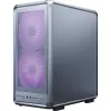 PC Midi Tower Cooler Master MasterFrame 500 Mesh — Schwarz mit transparenter Seite, unterstützt ATX-Netzteile, 2x200mm vorne + 1x120mm hinten, 2,5 Zoll/3,5 Zoll Laufwerke