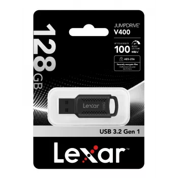 USB-Flash-Laufwerk Lexar 128 GB USB Typ-A 3.2 Gen 1 LJDV400128G-BNBNG