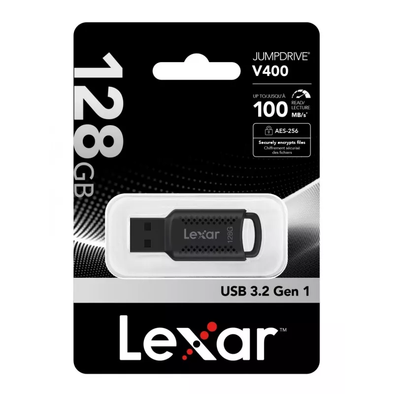 USB-Flash-Laufwerk Lexar 128 GB USB Typ-A 3.2 Gen 1 LJDV400128G-BNBNG