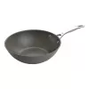 Wok Ballarini 75002-815-0 Rund Anthrazit 30 cm, Aluminium, 6-lagige Granit/Titan-Antihaftbeschichtung