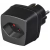 brennenstuhl Reiseadapter - Steckdosenadapter - Schwarz (1508480)
