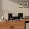 Home-Audio-Mikrosystem BLAUPUNKT MS40.2BT — 2×50 W RMS, Bluetooth, CD, USB, HDMI ARC, optischer Eingang, LED-Anzeige (schwarz)