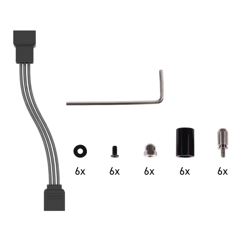 Alphacool Core Flat Reservoir 240, mit VPP-Pumpe - rechts