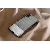 Smartphone-Hülle man and wood für iPhone X/XS — schwarz, schützende Hartschalen-Rückseite