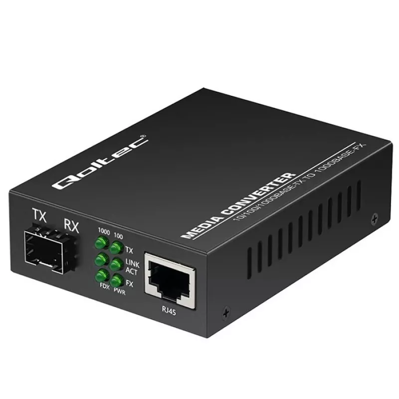 Media Converter SWITCH Ethernet 1x RJ45 1x SFP