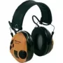 3M Peltor SportTac, Kopfbügel, Schwarz, Grün, H=29 M=23 L=16, 26 dB, Kabelgebunden, Batterie
