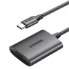 Kartenleser UGREEN CM401 USB-C 5 Gb/s, Aluminiumgehäuse, MMCmicro, USB 3.2 Gen 1 Type-C