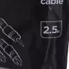 Gembird 2,5 m, 3,5 mm/2xRCA, M/M Audiokabel Schwarz, Rot, Weiß
