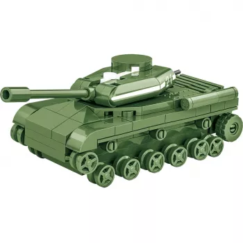 Bauset Cobi IS-2 Modell, Panzer aus dem 2. Weltkrieg, 130 Teile, empfohlenes Alter 6+