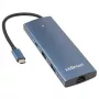 Adapter USB-C - HDMI, LAN, 3x USB-A, 1x USB-C, PD100W, SD+TF