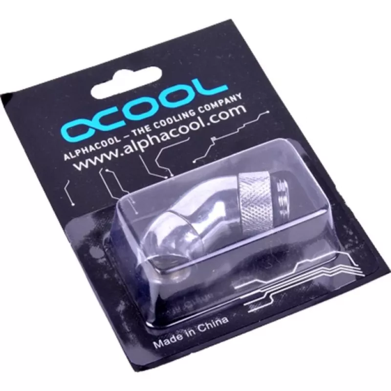 Wasserschlauchanschluss Alphacool 17059 Messing vernickelt 1 Stück 61 g