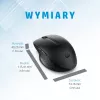HP 435 Multi-Device Wireless-Maus, beidhändig, RF Wireless + Bluetooth, 4000 DPI, Schwarz