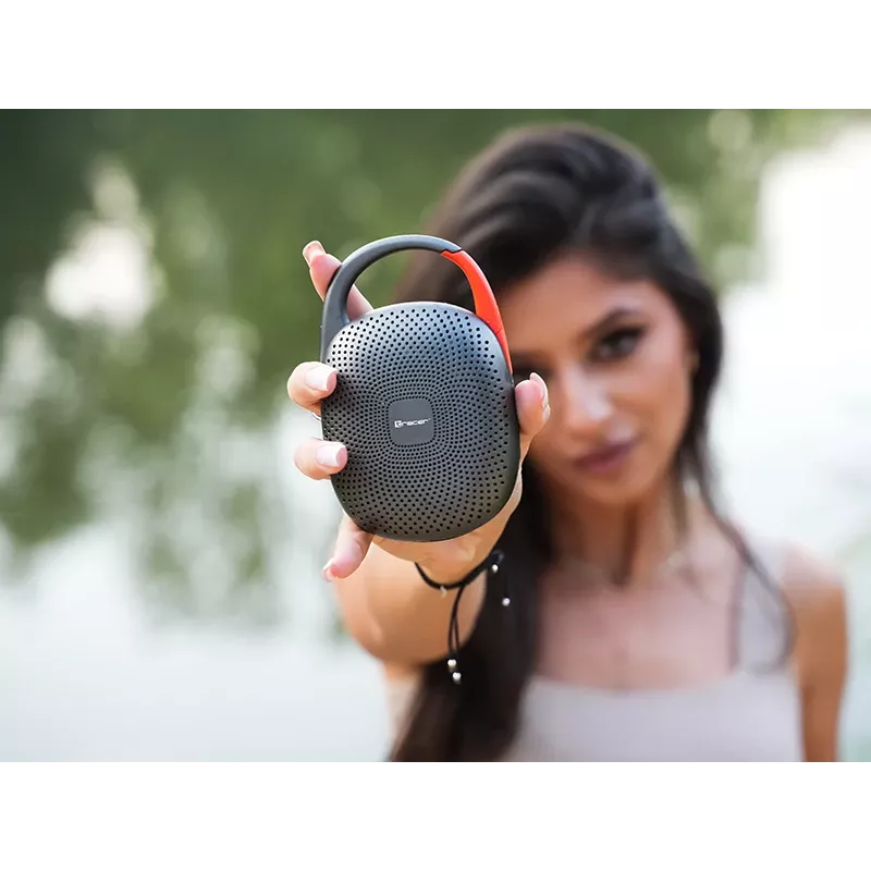 Tragbarer Bluetooth-TWS-Lautsprecher No name Splash PRO — Eisengrau