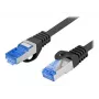 LANBERG PATCHCORD S/FTP CAT.6A 2M SCHWARZ LSZH