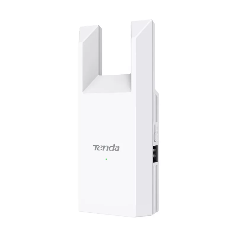 Netzwerk-Repeater TENDA T10 2,4 GHz Wi‑Fi 4, 300 Mbit/s, 2 externe Antennen, 1x RJ-45, weiß