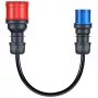 go-e Adapter Gemini flex 11 kW auf CEE blau 16 A Kabel 0,3 m