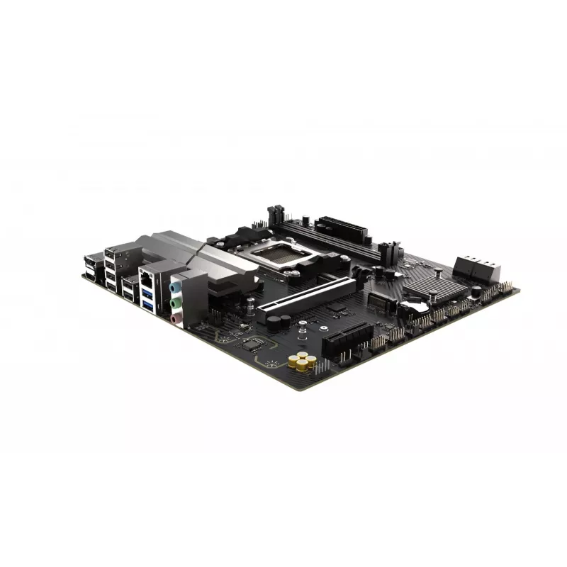 Motherboard Sapphire B650M-E (AMD B650) micro ATX, Sockel AM5, DDR5, 2x DIMM, 96GB, 2x M.2 (PCIe5/4), 4x SATA III, 2,5Gb LAN
