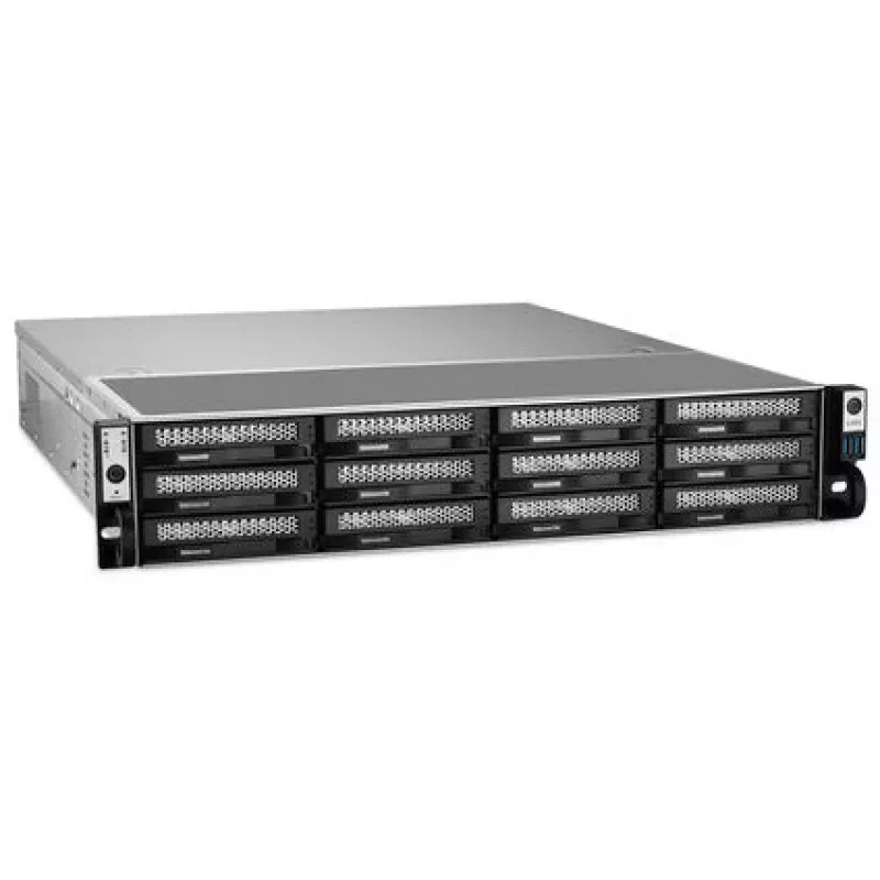 TerraMaster U12-500 Plus NAS Rack (2U) Intel® Core™ i7 16 GB DDR5 0 TB Grau