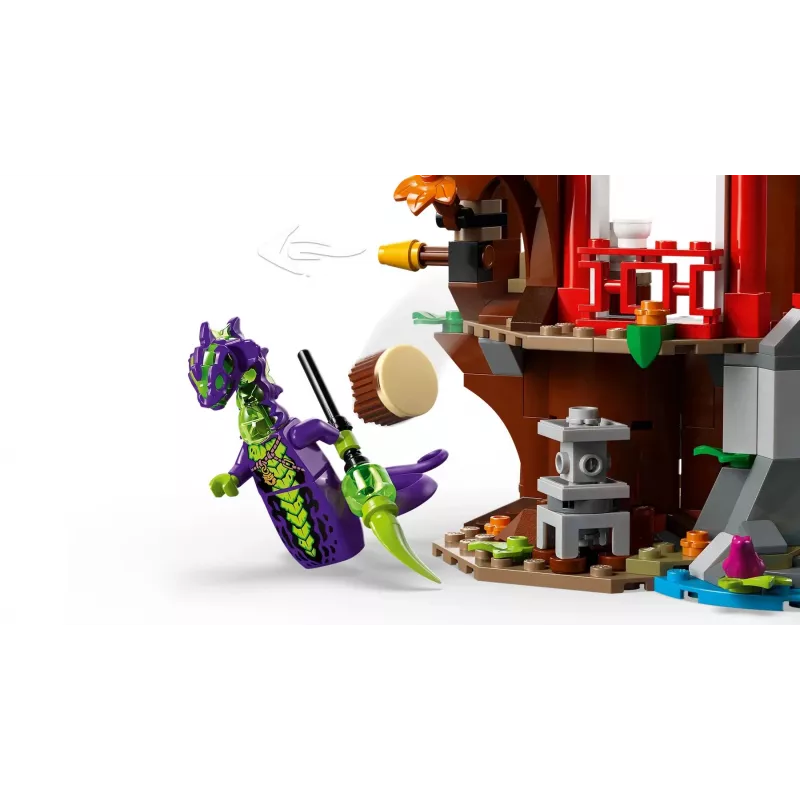 LEGO NINJAGO 71857 Ninja-Fahrzeug-Baumhaus-Schlacht