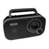 Tragbares Radio Camry CR 1140b — AM/MF, Grau, Netz- oder Batteriebetrieb, kompakt 280×65×113 mm