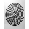 NeXtime klok 3028 OP Uhr, 16x30,2 cm, Wand, Glas, Silber