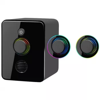 2.1 Computer-Lautsprecher DEFENDER V12 11W RMS USB, 3,5 mm, Woofer, Schwarz, 223×115×130 mm