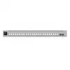 Netzwerk-Switch Ubiquiti UniFi ECS-24-POE — Managed L2/L3, 24× 10G RJ-45, PoE, 1U, grau