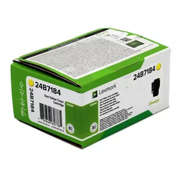 Lexmark 24B7184 Tonerkartusche 1 Stk. Original Gelb